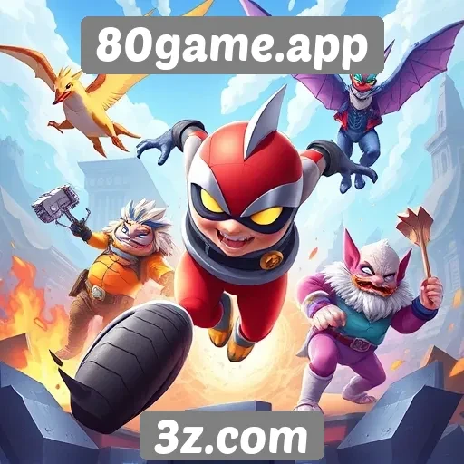 Comparação entre jogos do 80game.app e concorrentes