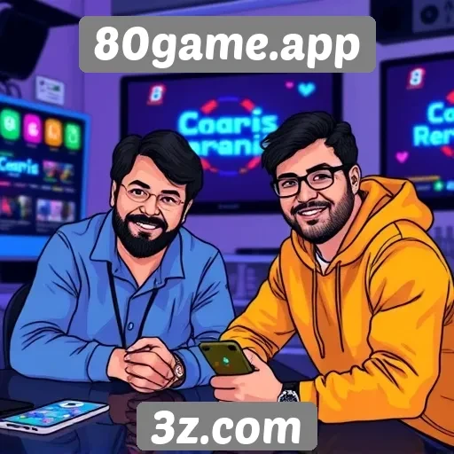 Entrevista com desenvolvedores sobre o 80game.app